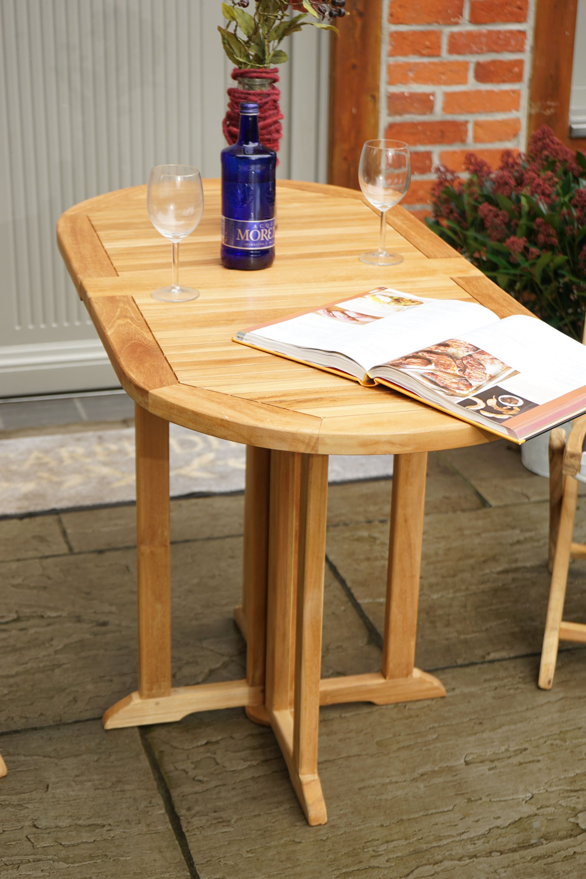 Balkontisch VANCOUVER ECO, ECO Teak 120x70cm