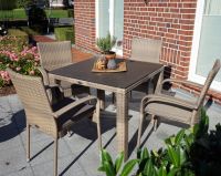 Diningset RABIDA 9 tlg. Polyrattangeflecht